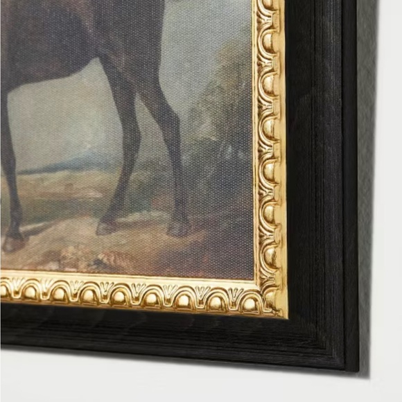 Threshold Studio McGee 8" x 10" Stallion Canvas Board with Ant Frame - Picture 3 of 5